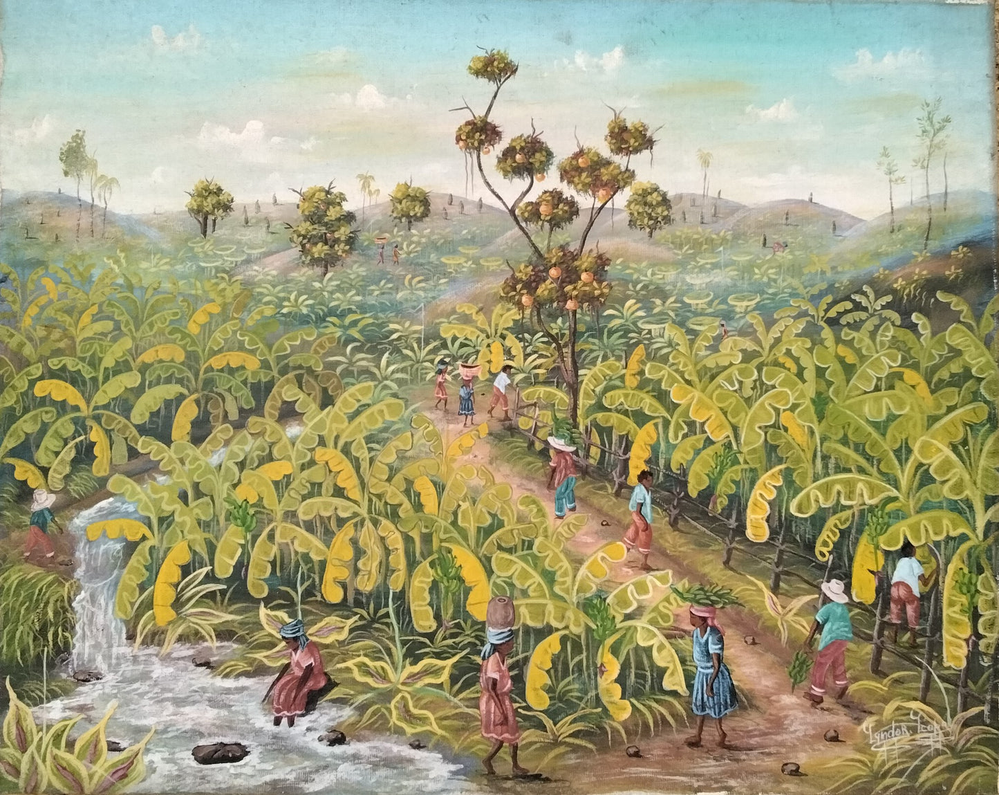 LYNDOR LEOPOL - Banana field