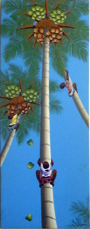 RODRIGUE MOLIN - Getting some coconuts