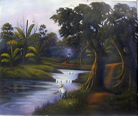 RODY SANON - Fishing in the river